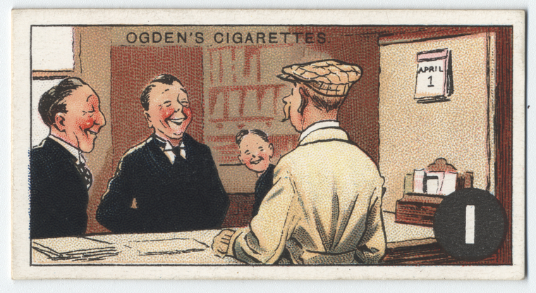 Ogden's Cigarettes - Vintage cigarette card